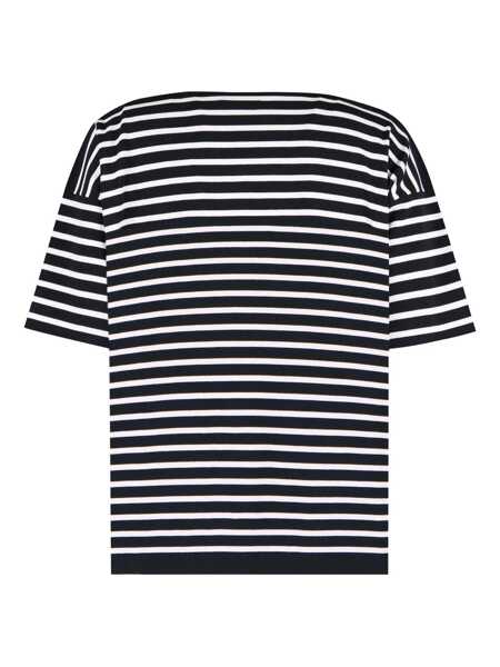 Tricouri Roberto Collina Roberto Collina Knitted T-Shirt BLUE Femei (BM 14909827) 2