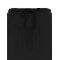 Imbracaminte DUNST Dama - Fuste DUNST Black Double-Layer Long Skirt In Viscose Blend Woman Black Femei (BM 14910814) - B-mall.ro