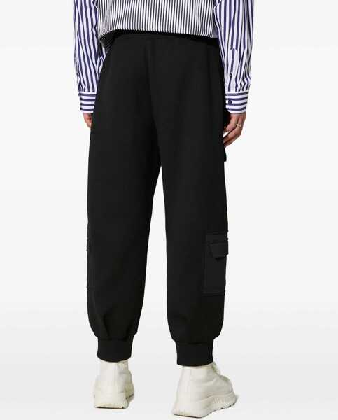 Pantaloni de trening Neil Barrett Neoprene Loose Fit Fireman Cargo Joggers Black Barbati (BM 14911246) 4