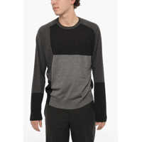 Pulovere Two-Tone Wool Sweater Barbati