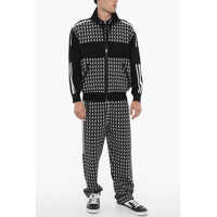 Pulovere Neil Barrett pentru Barbati - Pulovere Neil Barrett Blouson Fit Embroidered Sweater Black & White Barbati (BM 14912359) - B-mall.ro