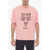 Neil Barrett Printed Aries The Warrior Crew-Neck T-Shirt Pink
