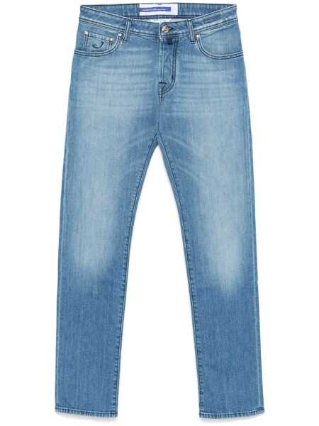 Blugi Jacob Cohen Jacob Cohen Nick White Jeans WHITE Barbati (BM 14912773) 1