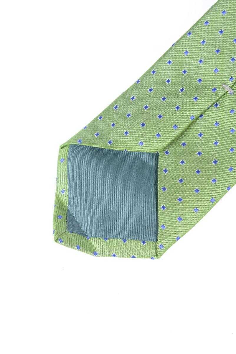 Cravate Daniele Alessandrini Daniele Alessandrini Tie Stripes GREEN Barbati (BM 14913103) 3