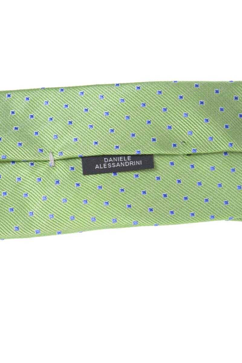 Cravate Daniele Alessandrini Daniele Alessandrini Tie Stripes GREEN Barbati (BM 14913103) 4