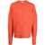 AMBUSH Solid Color Crew-Neck Sweater Orange