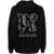 Palm Angels Brushed Cotton Hoodie With Embroidered Logo Black