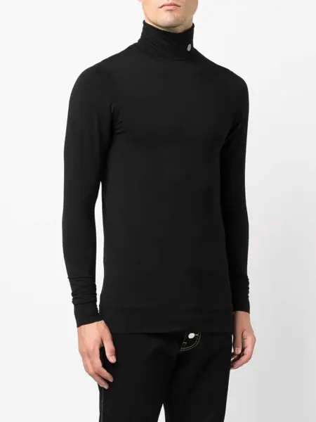 Pulovere AMBUSH Lightweight Turtleneck Sweater Black Barbati (BM 14918434) 3