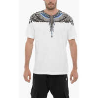 Tricouri Crew-Neck Grizzly Wings T-Shirt With Print Barbati