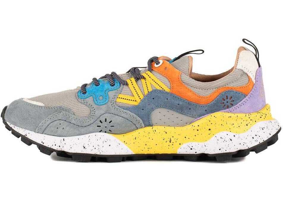 Sneakers FLOWER MOUNTAIN5 Flower Mountain Yamano 3 Sneakers In Suede And Technical Fabric Multicolor MULTICOLOR Barbati (BM 14920172) 2