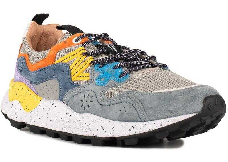 Sneakers FLOWER MOUNTAIN5 Flower Mountain Yamano 3 Sneakers In Suede And Technical Fabric Multicolor MULTICOLOR Barbati (BM 14920172) 3