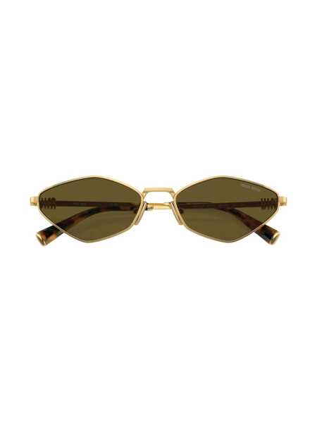 Ochelari de soare MIU MIU EYEWEAR Miu Miu Eyewear Sunglasses GOLD Femei (BM 14922025) 5