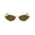 MIU MIU EYEWEAR Miu Miu Eyewear Sunglasses GOLD
