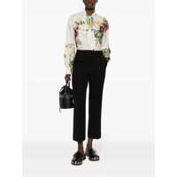 Imbracaminte Dama pagina 529 - Pantaloni casual Tory Burch Tory Burch Wool Trousers Black Femei (BM 14924938) - B-mall.ro