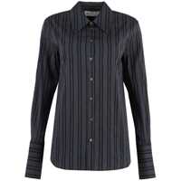 Camasi Tory Burch Striped Cotton Shirt Femei