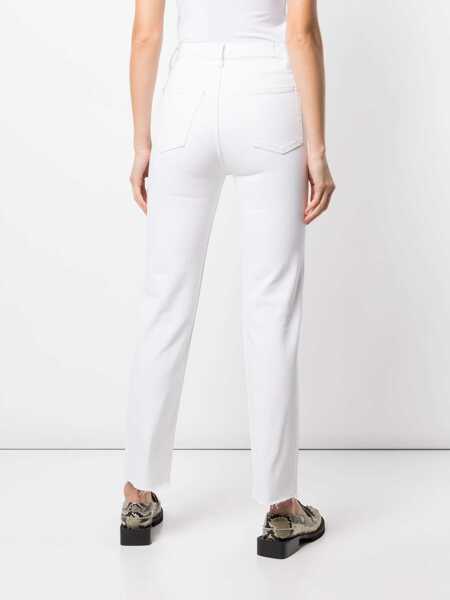 Blugi skinny RE/DONE Re/Done High Waist Jeans WHITE Femei (BM 14926180) 4