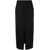 Isabel Marant Isabel Marant Secia Cotton Cady Midi Skirt Black