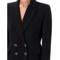 Imbracaminte Alessandra Rich Dama - Sacouri Alessandra Rich Alessandra Rich Double Breasted Blazer Black Femei (BM 14929882) - B-mall.ro
