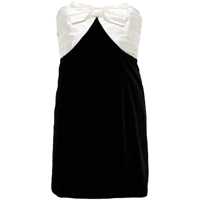 Rochii Alessandra Rich Mini Dress Velvet Duchesse Bow Femei