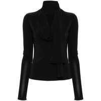 Bluze Blumarine Jersey Crepe Blouse Clothing Femei