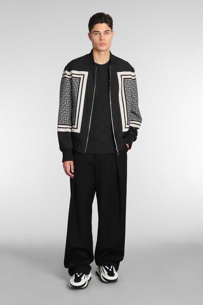 Tricouri Balmain Balmain T-Shirt Black Barbati (BM 14932294) 2