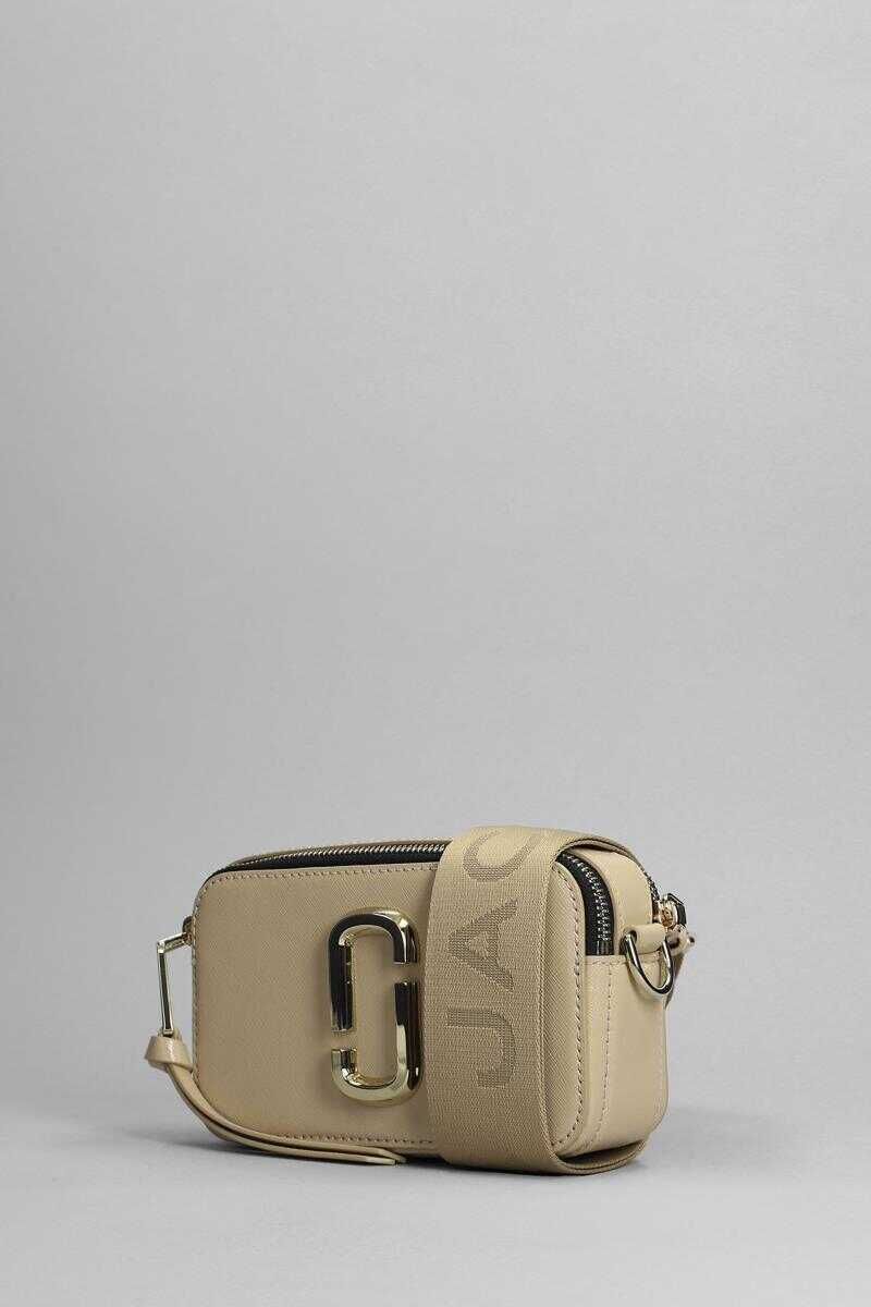 Genti de umar Marc Jacobs Marc Jacobs The Snapshot Shoulder Bag Beige Femei (BM 14932393) 2