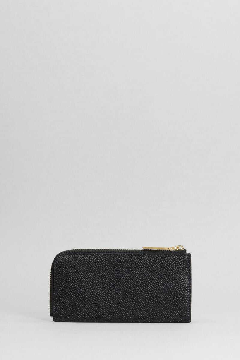 Portofele Thom Browne Thom Browne Wallet Black Barbati (BM 14932957) 3