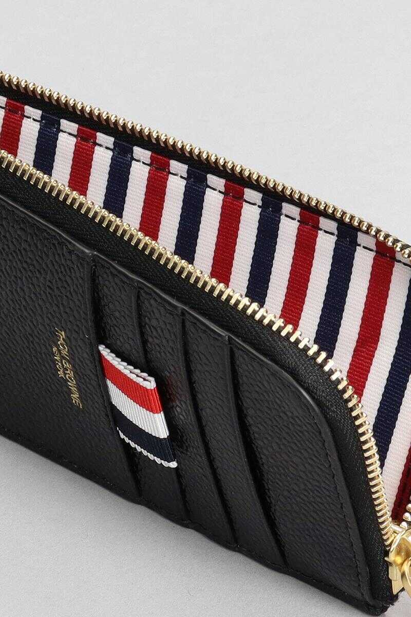 Portofele Thom Browne Thom Browne Wallet Black Barbati (BM 14932957) 4