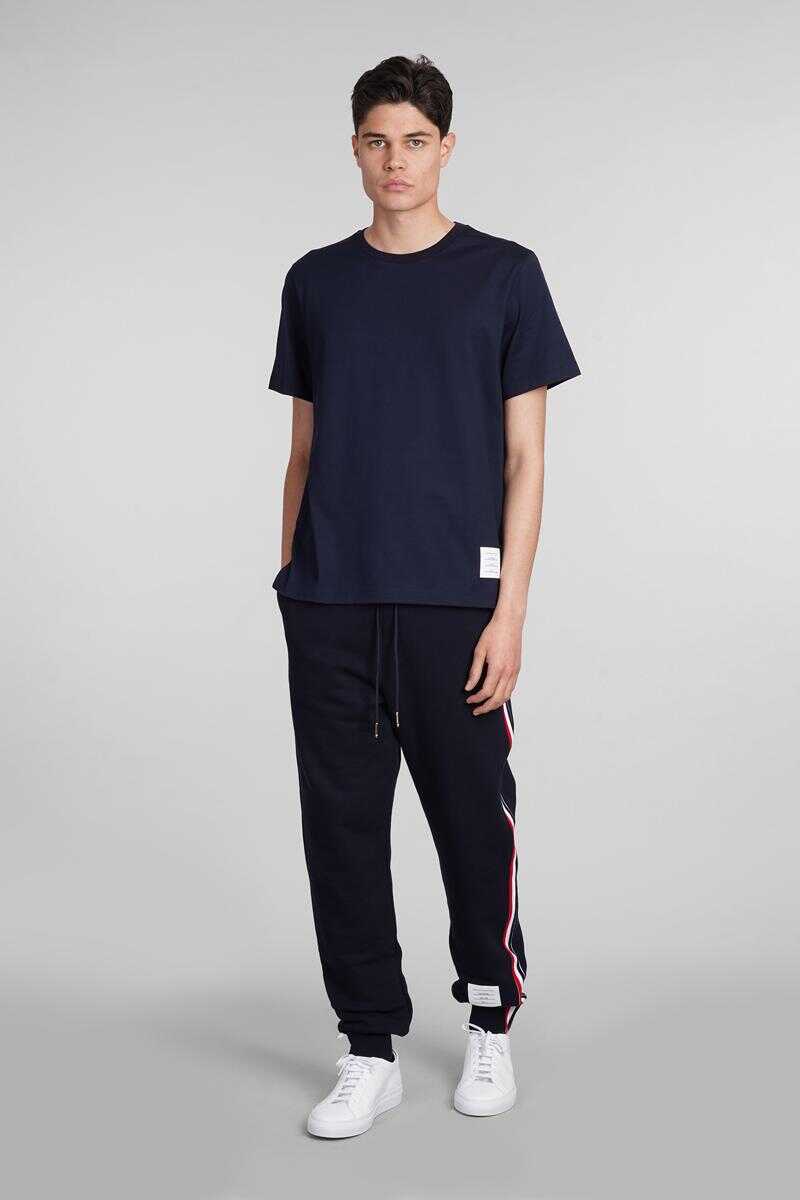 Tricouri Thom Browne Thom Browne T-Shirt BLUE Barbati (BM 14932966) 2