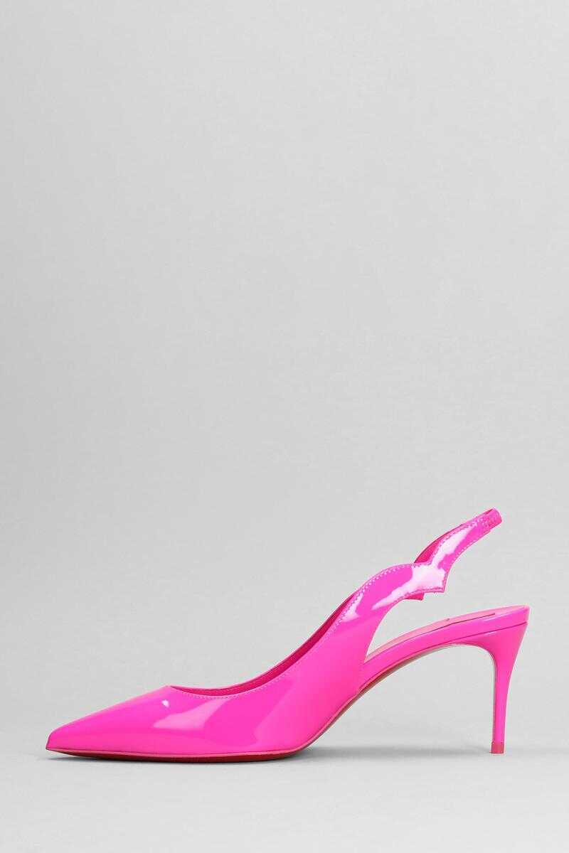 Pantofi cu toc Christian Louboutin Christian Louboutin Hot Chick Sling Pumps Pink Femei (BM 14933023) 3