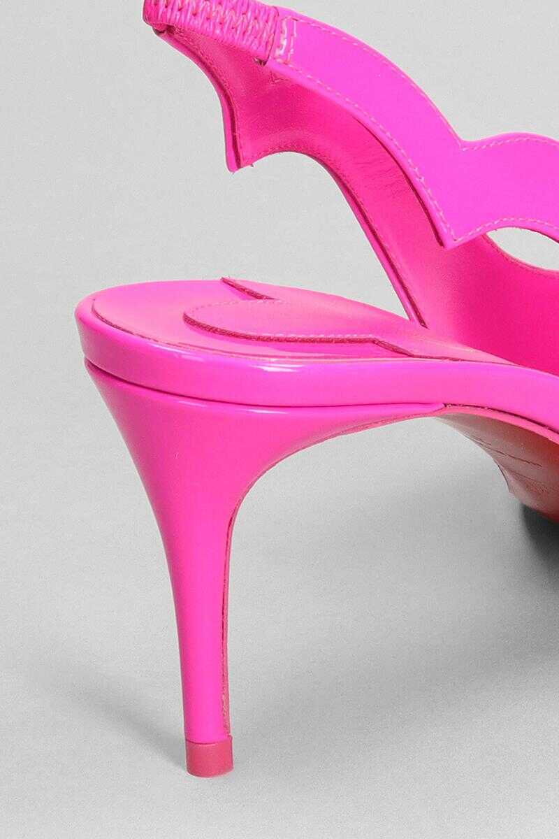 Pantofi cu toc Christian Louboutin Christian Louboutin Hot Chick Sling Pumps Pink Femei (BM 14933023) 5