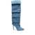THE ATTICO The Attico Sienna High Heels Boots Blue