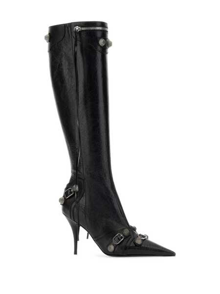 Bocanci Balenciaga Balenciaga Cagole Boot H90 High Heels Boots Black Femei (BM 14933188) 2