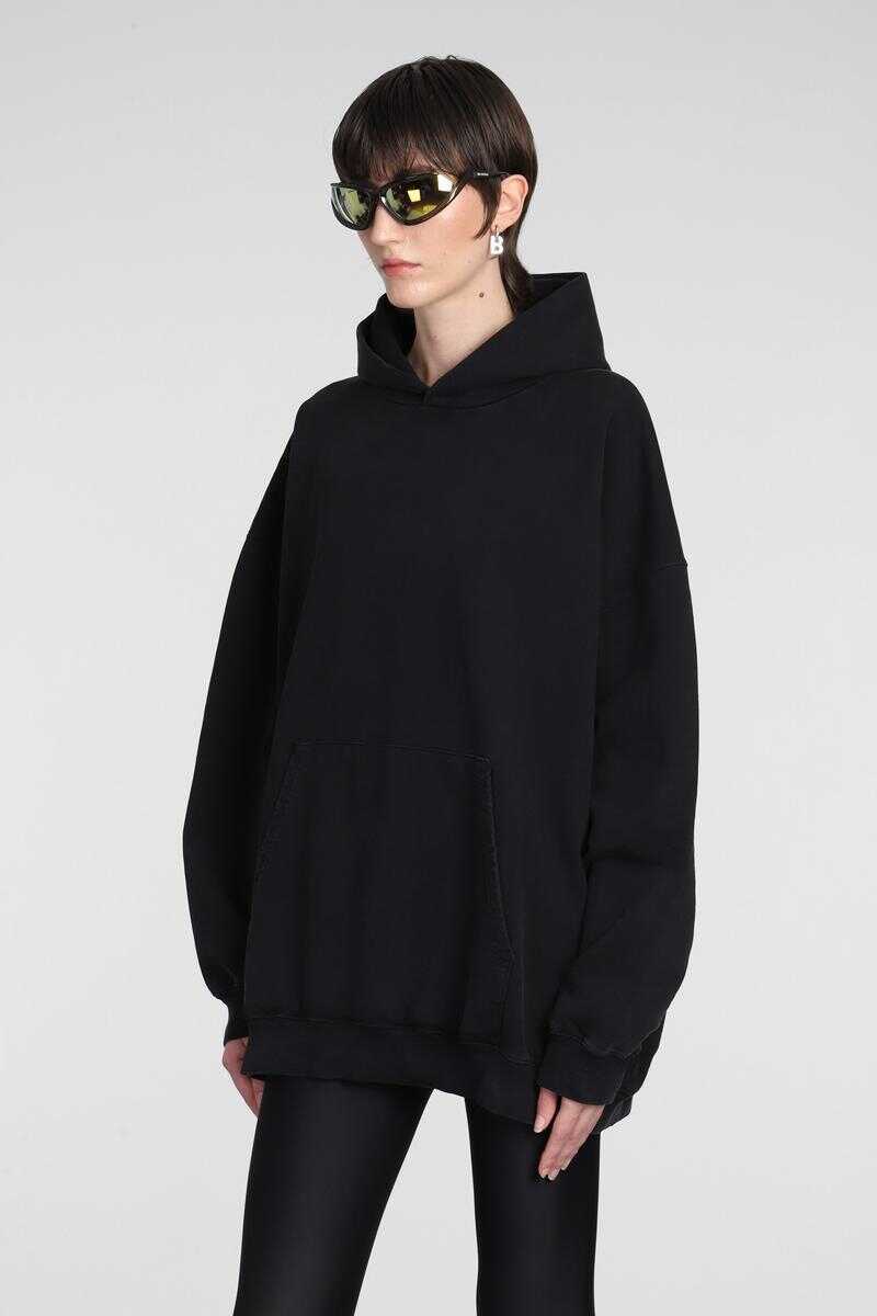 Pulovere Balenciaga Balenciaga Sweatshirt Black Femei (BM 14933209) 4