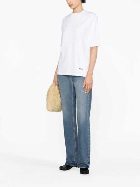 Tricouri Jil Sander Jil Sander T-Shirt WHITE Femei (BM 14933224) 3