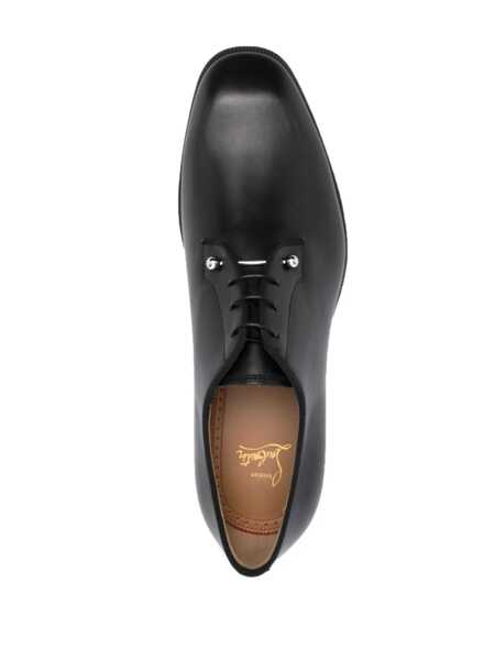 Pantofi eleganti Christian Louboutin Christian Louboutin Chambeliss Flat Lace Up Shoes Black Barbati (BM 14933266) 4