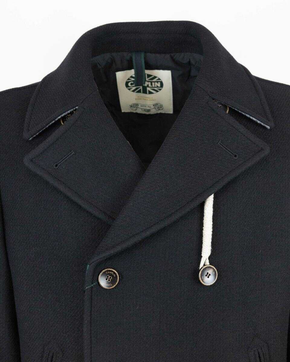 Paltoane CAMPLIN Camplin Coat Black Barbati (BM 14933728) 4