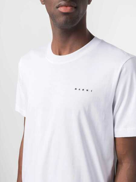 Tricouri Marni Marni T-Shirt WHITE Barbati (BM 14933800) 5