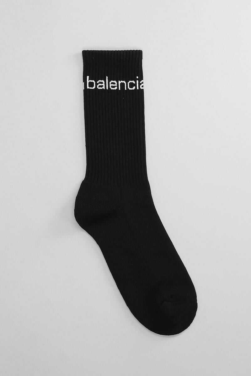 Sosete Balenciaga Balenciaga Socks Black Barbati (BM 14933881) 2