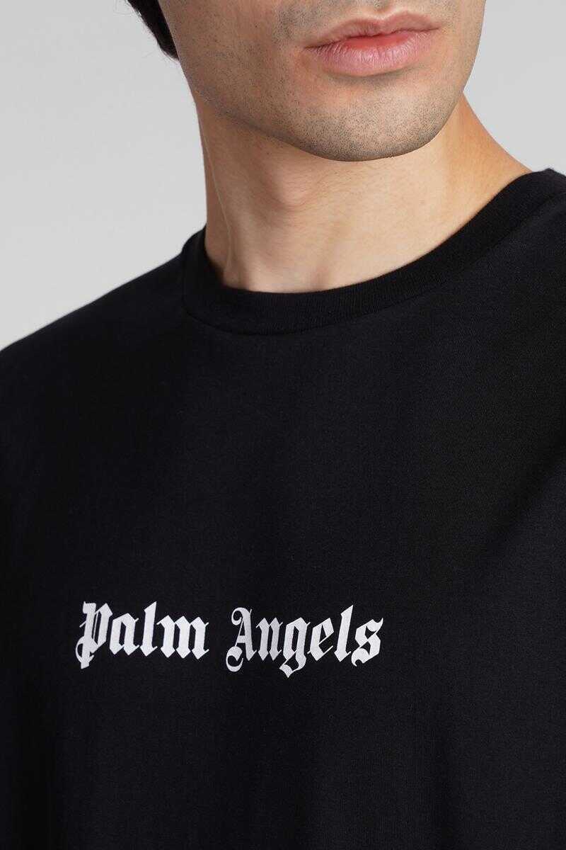 Tricouri Palm Angels Palm Angels T-Shirt Black Barbati (BM 14934115) 5