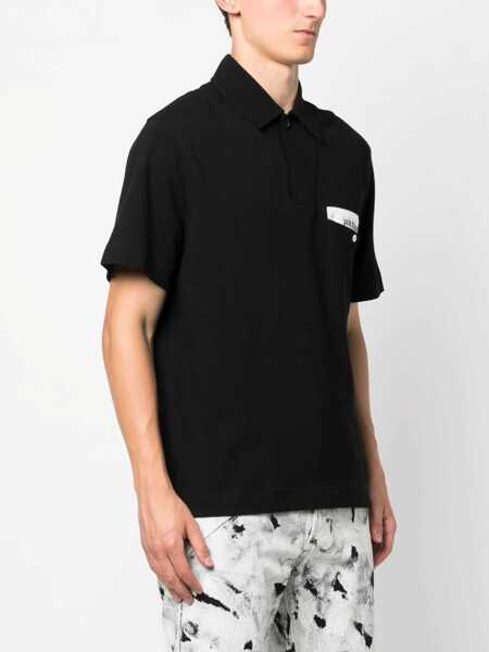 Tricouri Polo Palm Angels Palm Angels Polo Black Barbati (BM 14934151) 3