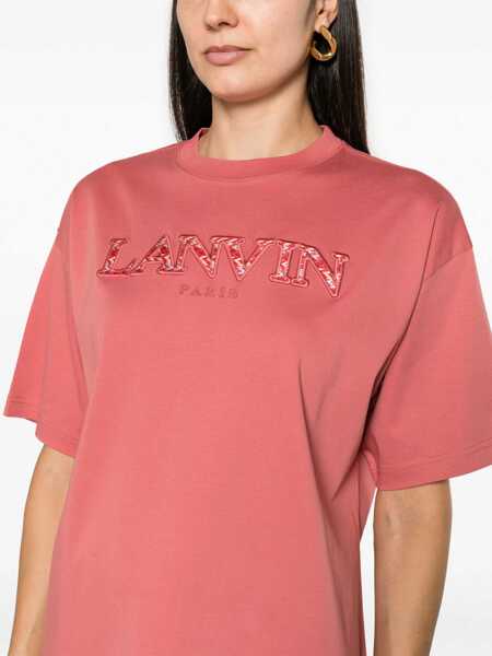 Tricouri Lanvin Lanvin T-Shirt Pink Femei (BM 14934649) 5