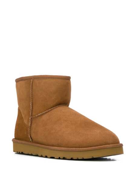 Bocanci UGG UGG Classic Mini Low Heels Ankle Boots LEATHER COLOR Barbati (BM 14934664) 2