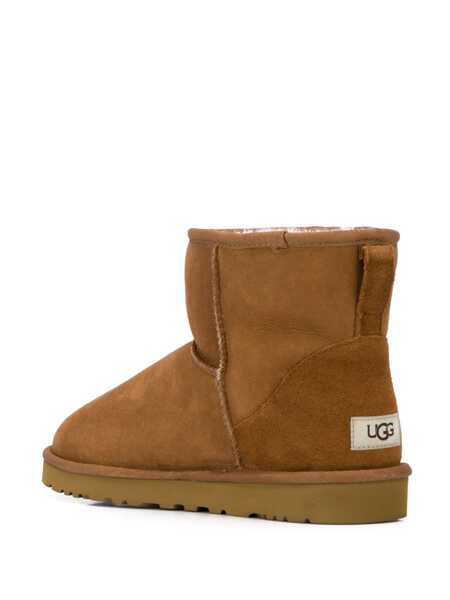 Bocanci UGG UGG Classic Mini Low Heels Ankle Boots LEATHER COLOR Barbati (BM 14934664) 3