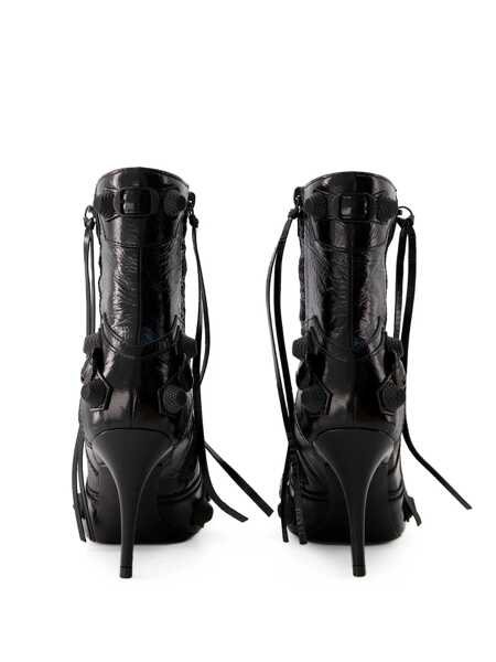 Bocanci Balenciaga Balenciaga Cagole Bootie High Heels Ankle Boots Black Femei (BM 14934757) 3