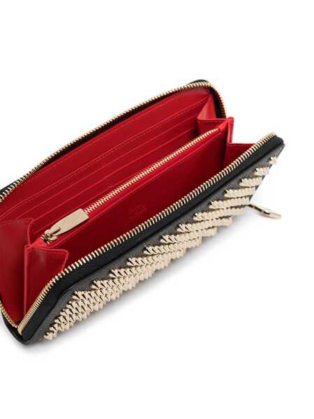 Portofele Christian Louboutin Christian Louboutin Panettone Wallet Black Femei (BM 14934814) 3