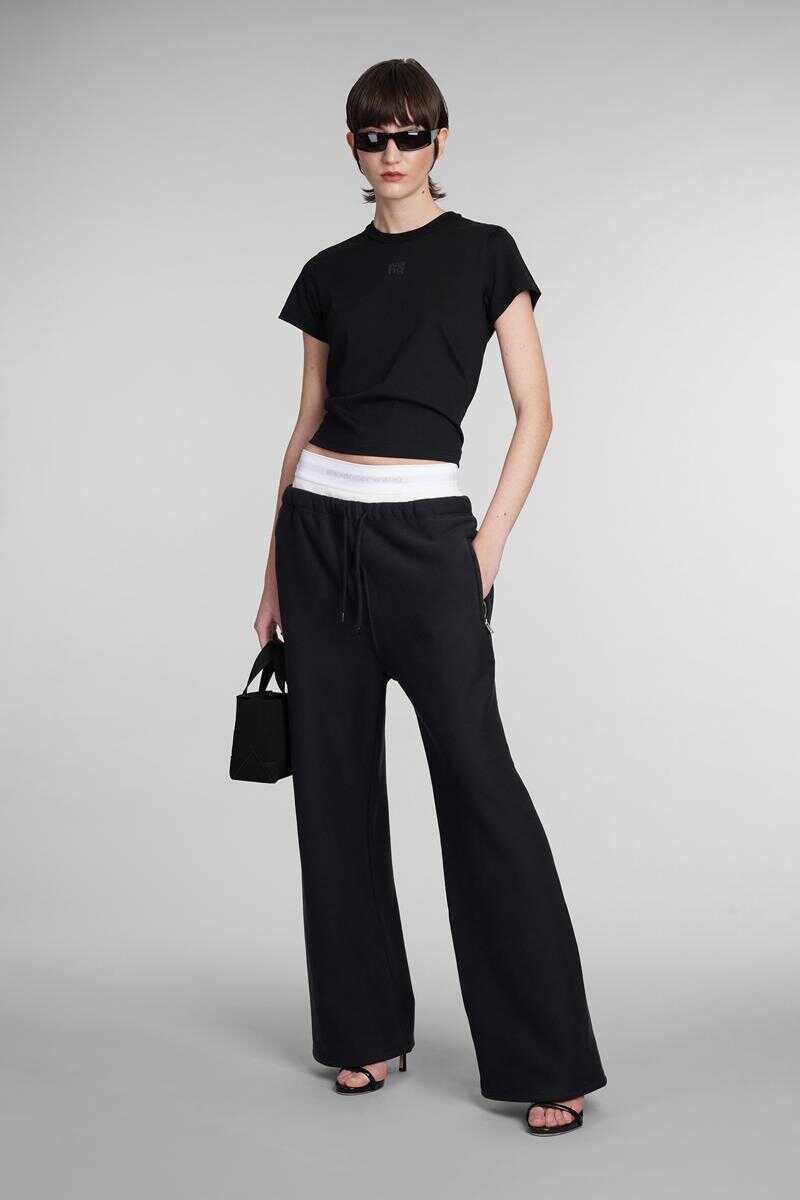 Pantaloni casual Alexander Wang Alexander Wang Pants Black Femei (BM 14935363) 2