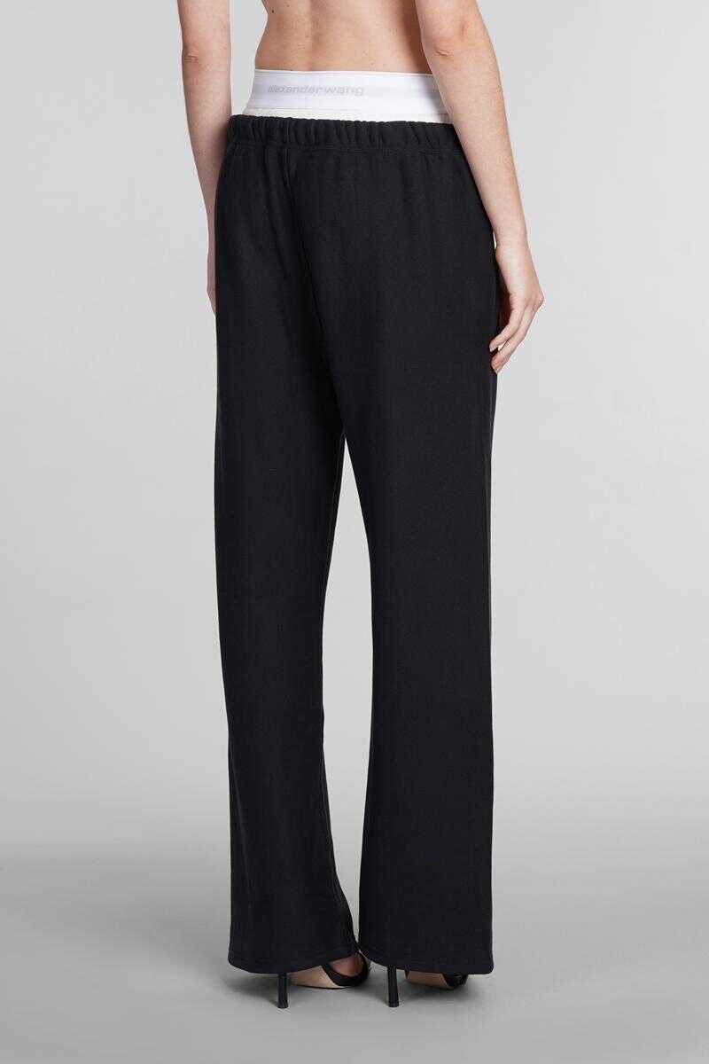 Pantaloni casual Alexander Wang Alexander Wang Pants Black Femei (BM 14935363) 3