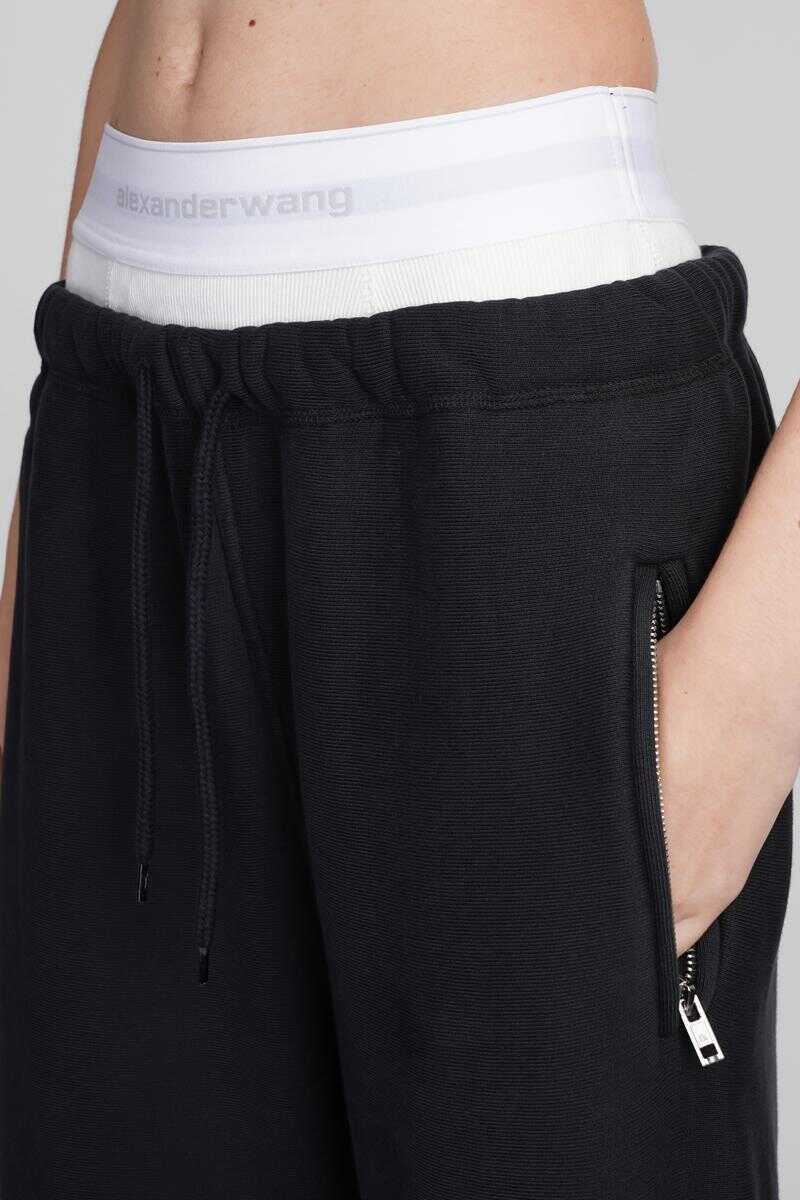 Pantaloni casual Alexander Wang Alexander Wang Pants Black Femei (BM 14935363) 5