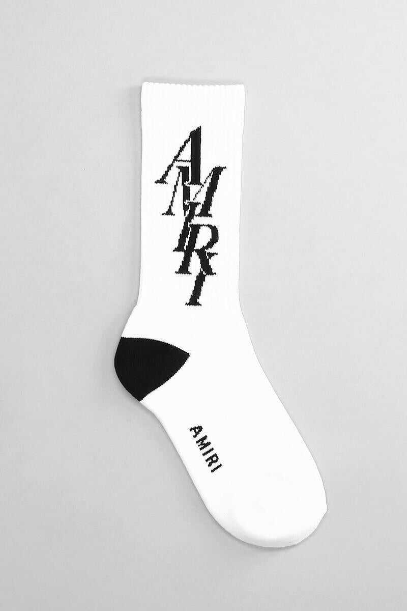 Sosete AMIRI Amiri Socks WHITE Barbati (BM 14935789) 2